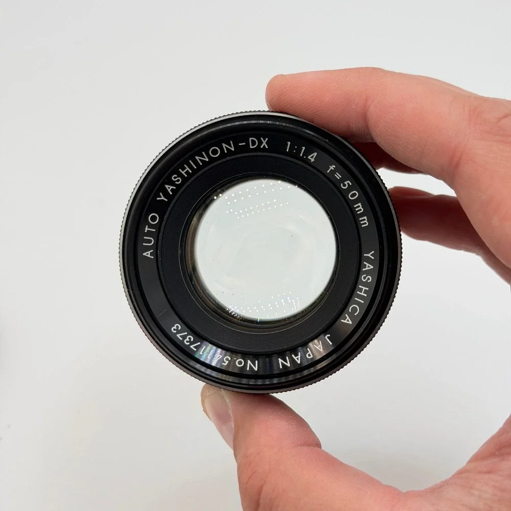 Yashica Auto Yashinon-DX 50mm f1.4 M42 Screw Mount Vintage Prime Lens Japan